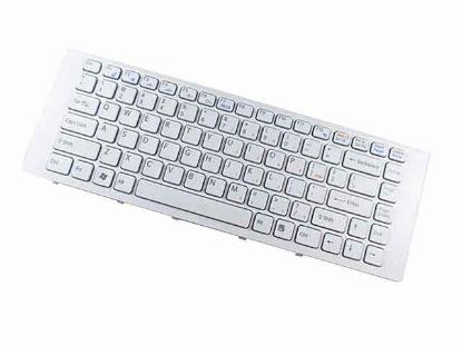 Picture of Sony VPC-EG13FX/W Keyboard US,"NEW"- white