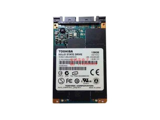 SSD 128GB, 1.8" Micro SATA THNS128GE8BNDC, New Toshiba THNS128GE8BNDC SSD Micro SATA. PcHub.com - parts , Laptop spares , Server parts & Automation