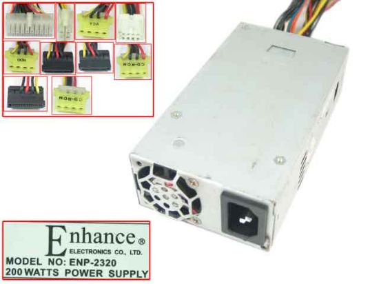 NEW 300W ENHANCE ENP-2320-PFC ENP-0615B-G Power Supply REPLACE CN30.6