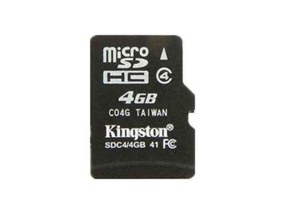 microSDHC4GB, SDC10/4GB