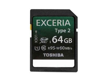 SDXC64GB, EXCERIA Type 2, SD-H64GR7WA6