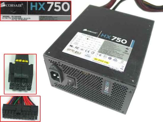 750W ATX PSU For Server / HX750, CORSAIR HX750 Server - Power Supply. PcHub.com - Laptop parts , spares , Server parts & Automation