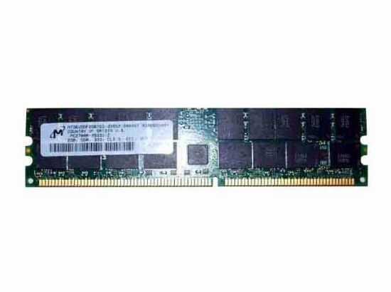 Micron 2GB MT36VDDF25672G-335D2 PC2700R DDR-333MHz ECC Reg 204 Pin Server Memory 
