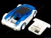 Solar & Salt Water Hybrid Car, White+Blue