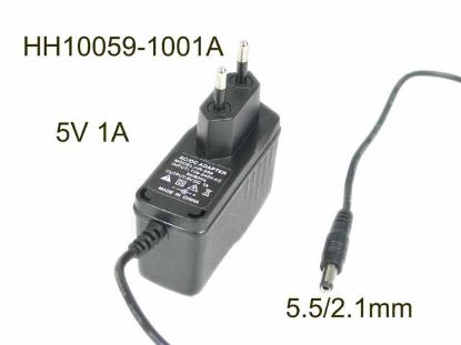 PCH OEM Power AC Adapter - Compatible HH10059-1001A, HR-689, 5V 1A 5.5/2.1mm, EU 2-Pin, New