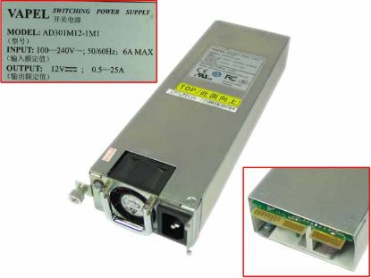 VAPEL AD301M12-1M1 Server - Power Supply AD301M12-1M1