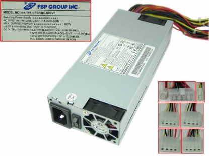 FSP Group Inc FSP400-60EVF Server - Power Supply 400W, FSP400-60EVF, New, FLEX