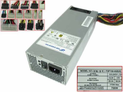 FSP Group Inc FSP700-802UQ Server - Power Supply FSP700-802UQ, 700W