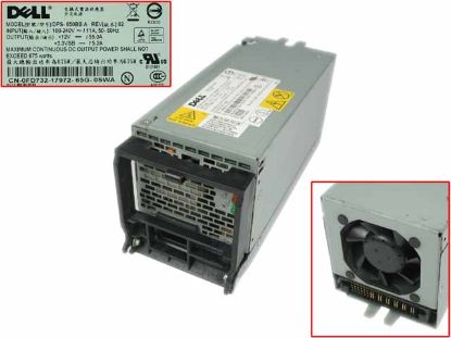 Picture of Dell PowerEdge 1800 Server - Power Supply 675W, DPS-650BB A, FD732, P2591, F4705