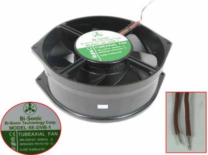 Picture of Bi-Sonic 5E-DVB-1 Server - Round Fan 230V, 170x150x55mm, Steel, rf170x150x50mm, 2W