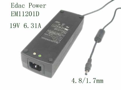 Picture of Edac Power EM11201D AC Adapter 13V-19V EM11201D