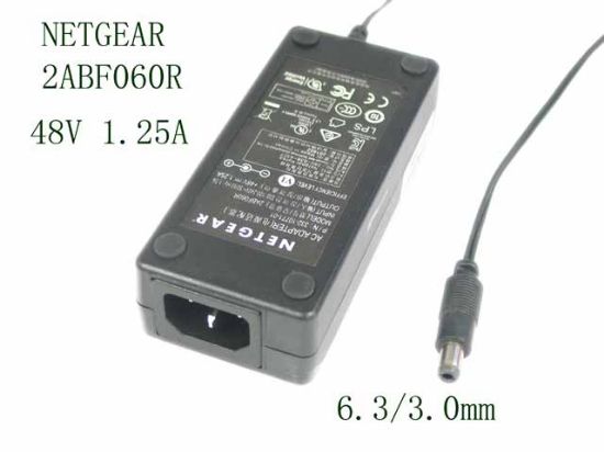 Picture of NETGEAR 2ABF060R AC Adapter 20V & Above 2ABF060R