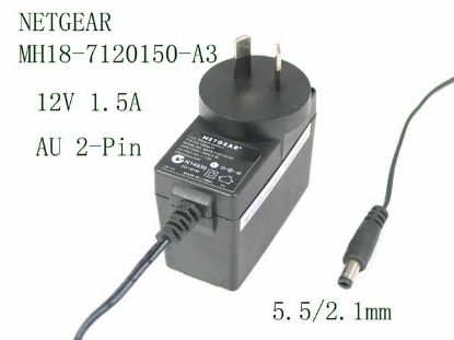 Picture of NETGEAR MH18-7120150-A3 AC Adapter 5V-12V MH18-7120150-A3