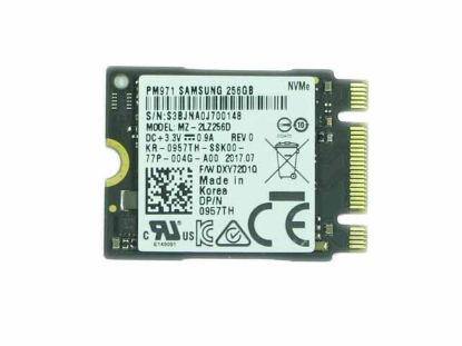 Picture of Samsung PM971 SSD M.2 NVMe 500G & Below PM971, MZ-2LZ256D, MZ2LZ256HMJP-00000，P/N:0957TH