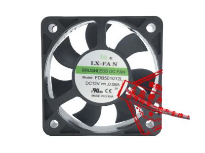 Picture of Lx-Fan FDB501012L Server-Square Fan FDB501012L