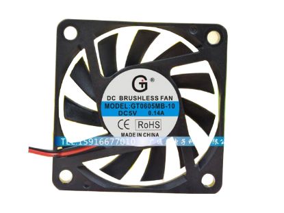 Picture of GT / Guangtai GT0605MB-10 Server-Square Fan GT0605MB-10
