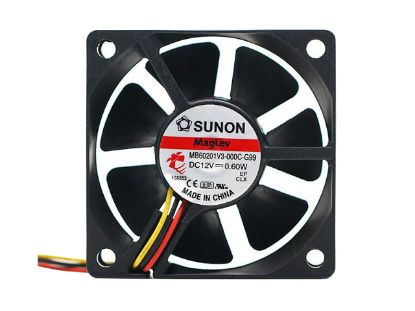 Picture of SUNON MB60201V3-000C-G99 Server-Square Fan MB60201V3-000C-G99