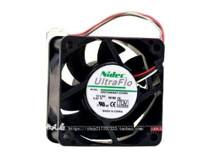 Picture of Nidec U60T24MMA7-53H56I Server-Square Fan U60T24MMA7-53H56I
