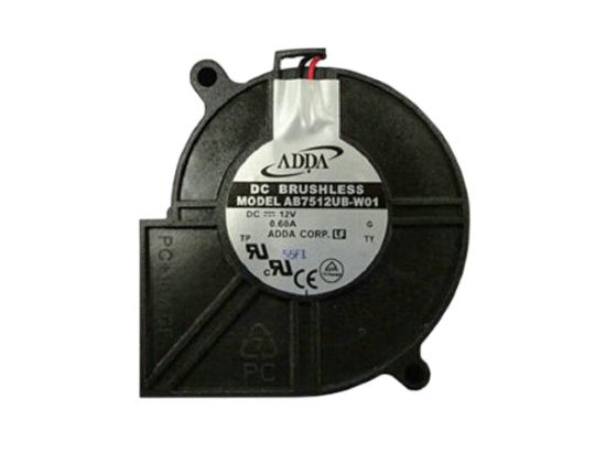 Picture of ADDA AB7512UB-W01 Server-Square Fan AB7512UB-W01, G