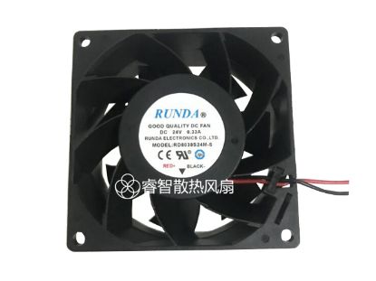 Picture of RUNDA RD8038S24M-S Server-Square Fan RD8038S24M-S