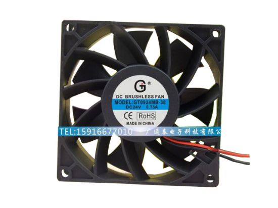 Picture of GT / Guangtai GT0924MB-38 Server-Square Fan GT0924MB-38