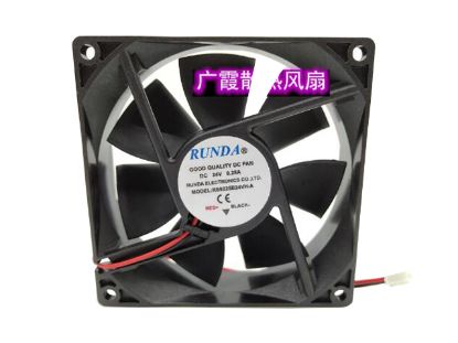 Picture of RUNDA RS9225B24VH-A Server-Square Fan RS9225B24VH-A