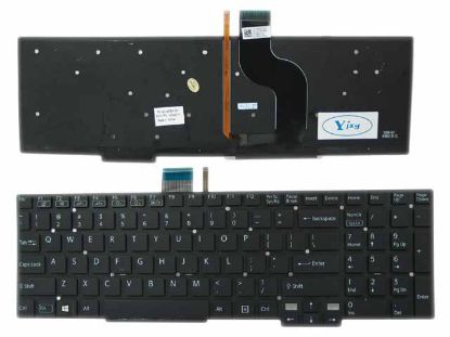 Picture of Sony Vaio SVT15 Series Keyboard 147442211USX, Black, with Backlit