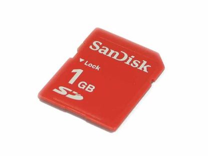 Picture of SanDisk SD1GB Card-Secure Digital 1GB SD