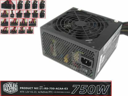 Picture of Cooler Master RS-750-ACAA-E3 Server - Power Supply 750W, RS-750-ACAA-E3, ATX