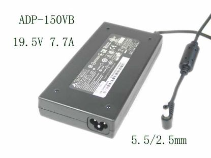Picture of Delta Electronics ADP-150VB AC Adapter- Laptop 19.5V 7.7A, 5.5/2.5mm, 3P, New