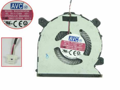 Picture of AVC BAZA0605R5M Cooling Fan  DC5V 0.50A, Bare Fan, BA31-00169A