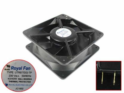 Picture of Royal Fan UTR677DG-TP Server-Square Fan UTR677DG-TP