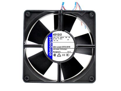 Picture of ebm-papst 4312/2 Server-Square Fan 4312/2