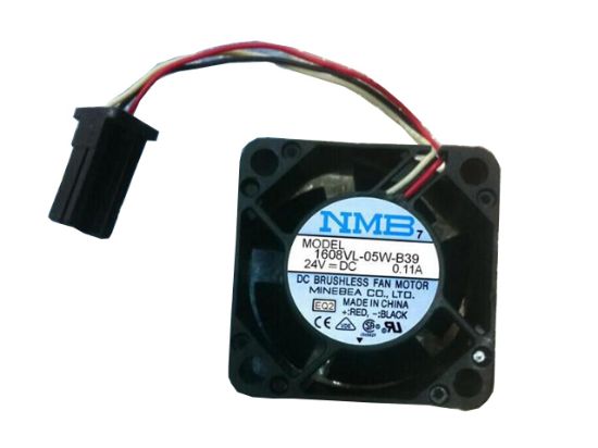 Picture of NMB-MAT / Minebea 1608VL-05W-B39 Server-Square Fan 1608VL-05W-B39, EQ2