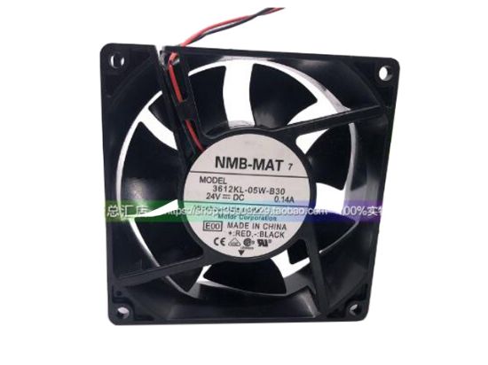 Picture of NMB-MAT / Minebea 3612KL-05W-B30 Server-Square Fan 3612KL-05W-B30, E00