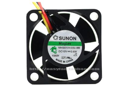 Picture of SUNON HA40201V4-000U-999 Server-Square Fan HA40201V4-000U-999