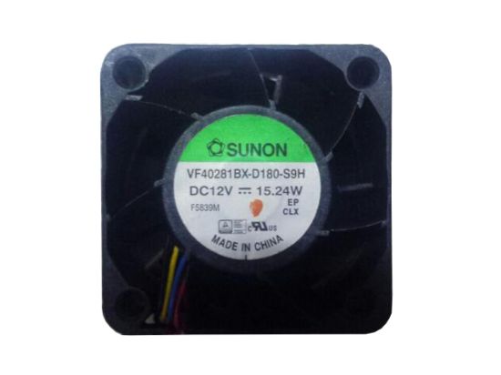 Picture of SUNON VF40281BX-D180-S9H Server-Square Fan VF40281BX-D180-S9H