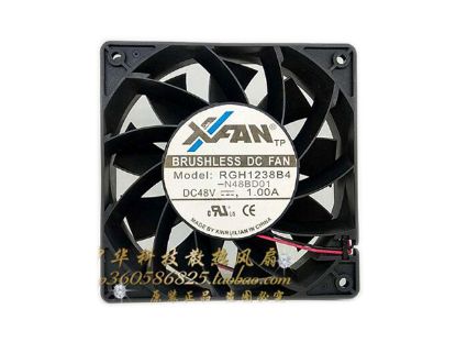 Picture of XIFAN / Xinruilian RGH1238B4 Server-Square Fan RGH1238B4, -N48BD01