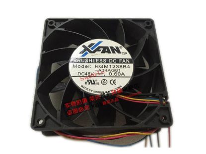 Picture of XIFAN / Xinruilian RGM1238B4 Server-Square Fan RGM1238B4, -A34AG01