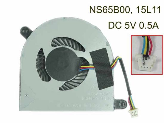 Todiys Cooling Fan for 5V DC 0.45A Laptop Or All in One PC BAAA0508R5H AFN160811A AFN160815A AFN161101A AFN161012A BSB05505HP-CT02 BSB05505HP-SM 31046304 769264-001 767360-001 DFN150422A DFN180327A