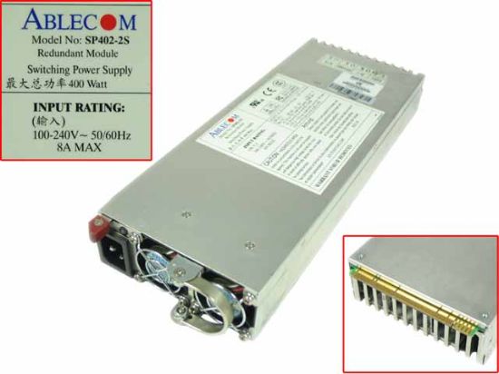 Picture of Ablecom SP402-2S Server - Power Supply 400W, SP402-2S