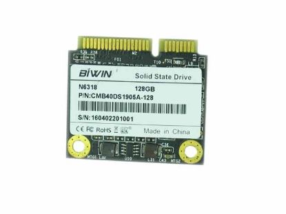 Picture of BIWIN N6318 SSD mSATA 128GB & Below 128GB, N6318, CMB40DS1905A-128, 29.85x26.8x3.85mm