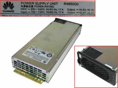 Picture of Huawei R4850G2 Server - Power Supply 53.5V 56.1A, 53.5V 25.2A, R4850G2