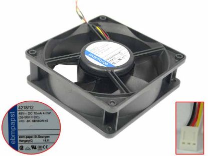 Picture of ebm-papst 4218/12 Server-Square Fan 4218/12