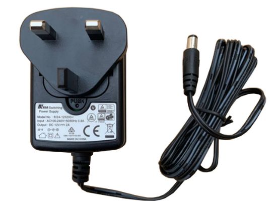 NEW BIron Switching Power Supply Adapter Bi24-120200-AdU 12V 2A FREE SHIPPING