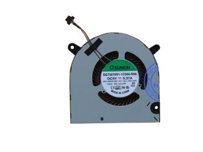 Picture of SUNON EG75070S1-1C060-S9A Cooling Fan 023.100GA.0001, P/N:04NYWG, 	DC 5V 0.37A 4-wire 4-pin Bare Fan