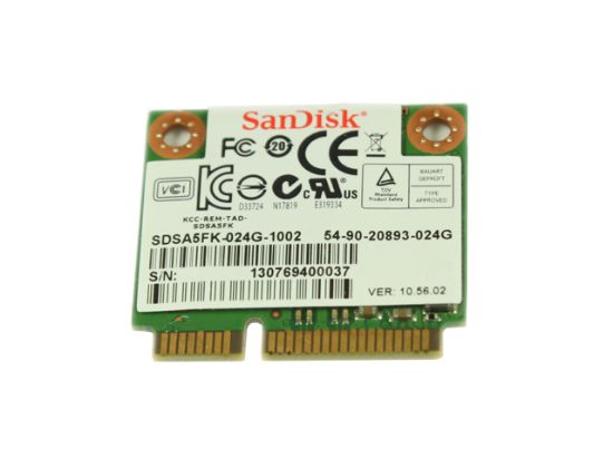 Picture of SanDisk SDSA5FK-024G-1002 SSD mSATA 128GB & Below 24GB, 3.0