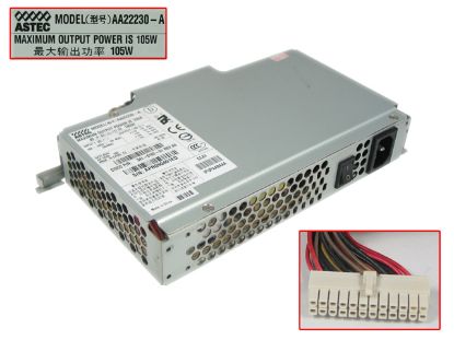 Picture of ASTEC AA22230-A Server - Power Supply 105W, AA22230-A, 341-0102-02， 341-0102-01