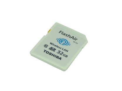 Picture of Toshiba SDHC32GB Card-Secure Digital Wifi 32GB SDHC, C10, FlashAir W-02