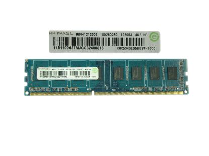 Picture of RAMAXEL RMR5040ED58E9W-1600 Desktop DDR3-1600 4GB, DDR3-1600, PC3-12800, RMR5040ED58E9W-1600